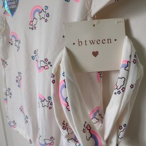 NWT Super Soft Tie Front Top